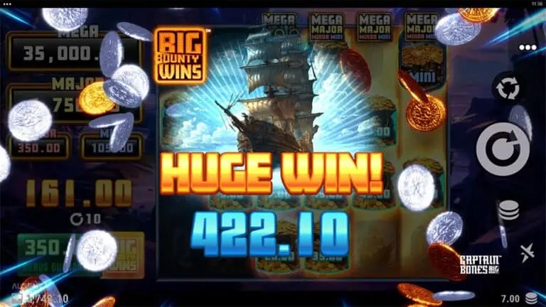 Captain Bones Big Bounty Slot